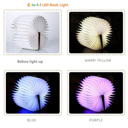 USB LED Book Lights Home Bedside Reading Lighting