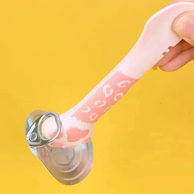 Long handled pet canned food spoon cat canned