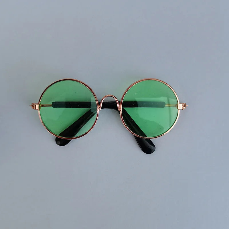 Lovely Vintage Round Cat Sunglasses Reflection Eye wear essories