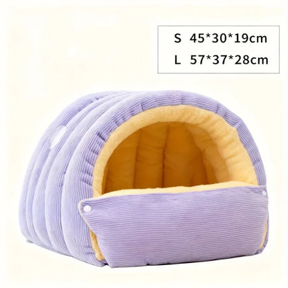 Winter Warm Cat Bed Warm Pet House Pet Sleeping Nest