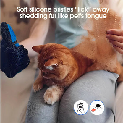 Pet Hair Glove Comb Pet Dog Cat Grooming Cleaning