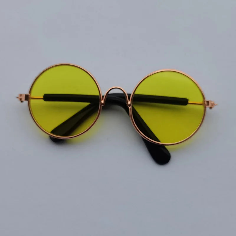 Lovely Vintage Round Cat Sunglasses Reflection Eye wear essories