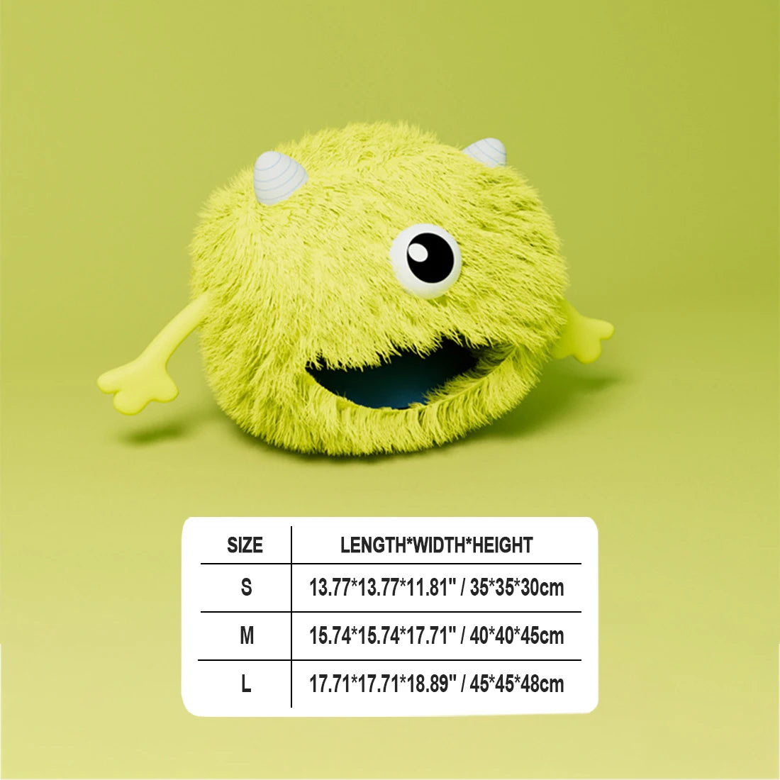 Cat Bed House Dog Kennel Cute Monster Cartoon Warm