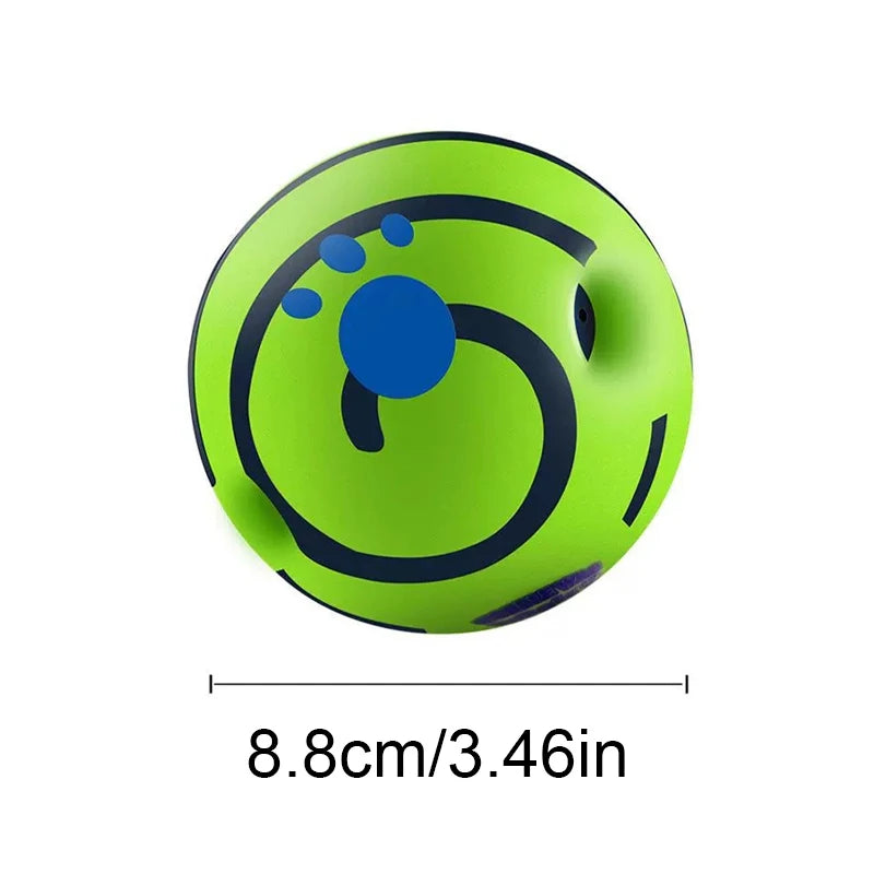 New Hot Wobble Wag Giggle Glow Ball Interactive Dog