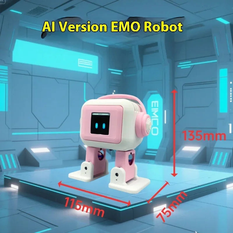 AI EMO Robot Screen Intelligent Interactive Robot Voiceprint