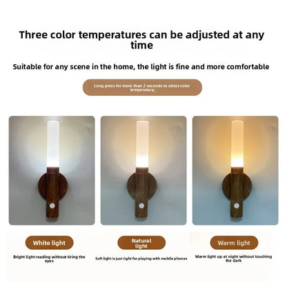 LED night light USB charging intelligent human body
