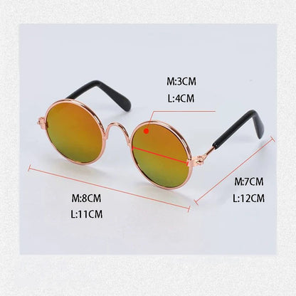 Lovely Vintage Round Cat Sunglasses Reflection Eye wear essories