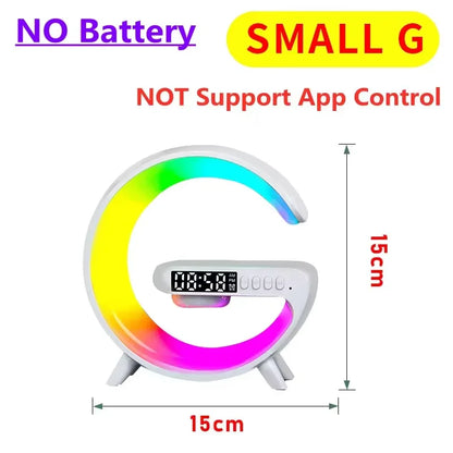 Multifunction Wireless Charger Stand Pad RGB Light