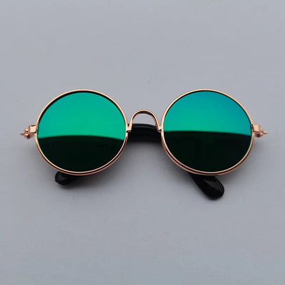 Lovely Vintage Round Cat Sunglasses Reflection Eye wear essories