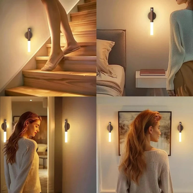 LED night light USB charging intelligent human body