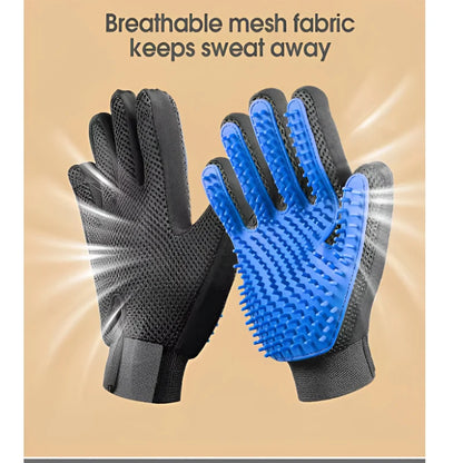 Pet Hair Glove Comb Pet Dog Cat Grooming Cleaning