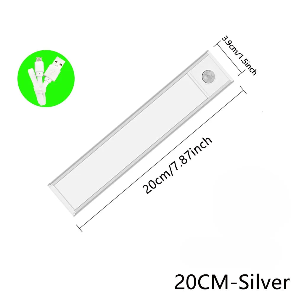 LED Motion Sensor Light Night Light Wireless USB Under