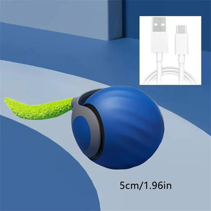 Smart Cat Toys Interactive Ball Plush Electric Catnip