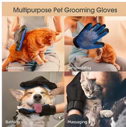 Pet Hair Glove Comb Pet Dog Cat Grooming Cleaning