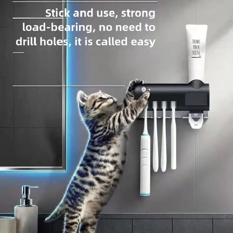 Smart UV Light Toothbrush Sterilizer Family Toothbrush Cleaner