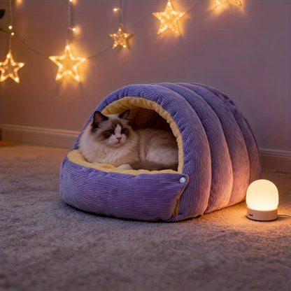 Winter Warm Cat Bed Warm Pet House Pet Sleeping Nest