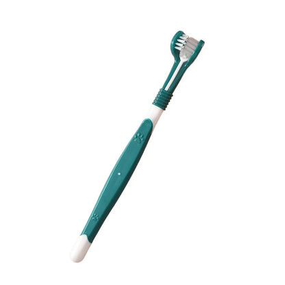 3-Sided Pet Toothbrush, Dental Care Tartar & Bad Breath