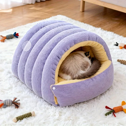 Winter Warm Cat Bed Warm Pet House Pet Sleeping Nest