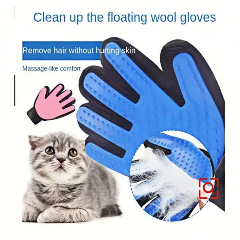 Pet Hair Glove Comb Pet Dog Cat Grooming Cleaning