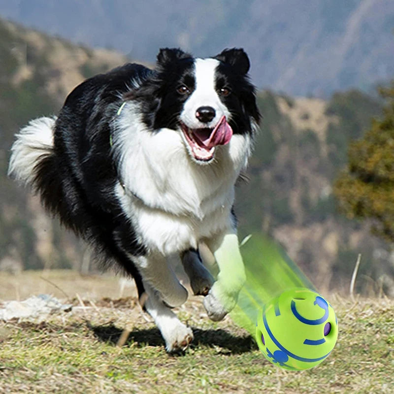 New Hot Wobble Wag Giggle Glow Ball Interactive Dog