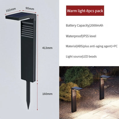 Solar Lamp IP55 Waterproof Outdoor Floor Lawn Lights