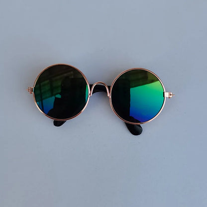 Lovely Vintage Round Cat Sunglasses Reflection Eye wear essories