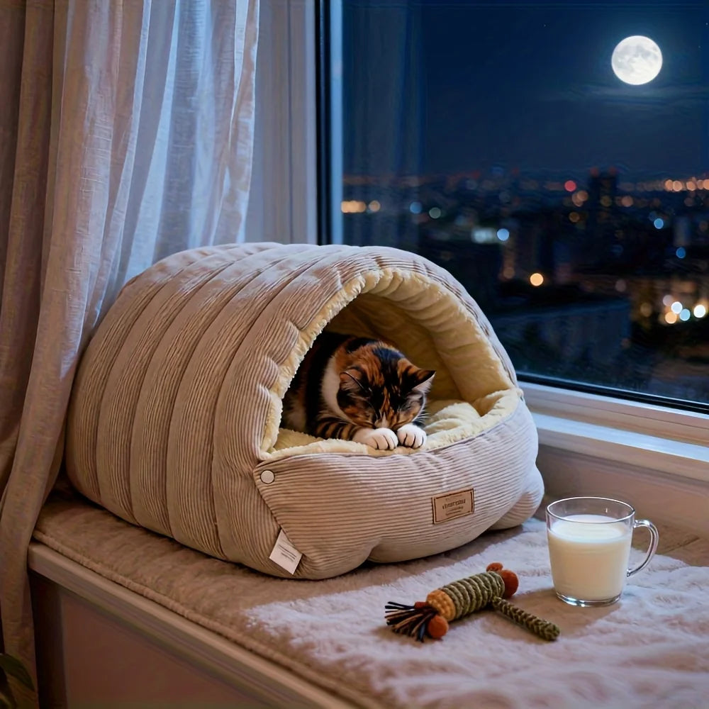 Winter Warm Cat Bed Warm Pet House Pet Sleeping Nest