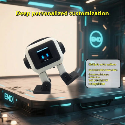 AI EMO Robot Screen Intelligent Interactive Robot Voiceprint