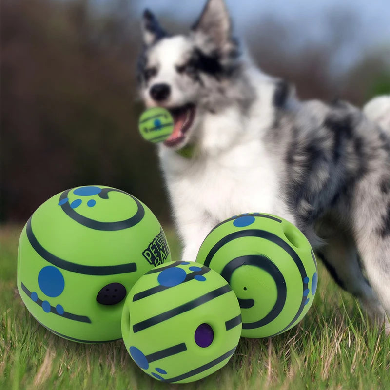 New Hot Wobble Wag Giggle Glow Ball Interactive Dog