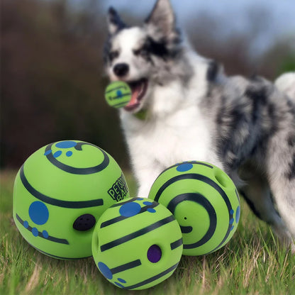 New Hot Wobble Wag Giggle Glow Ball Interactive Dog