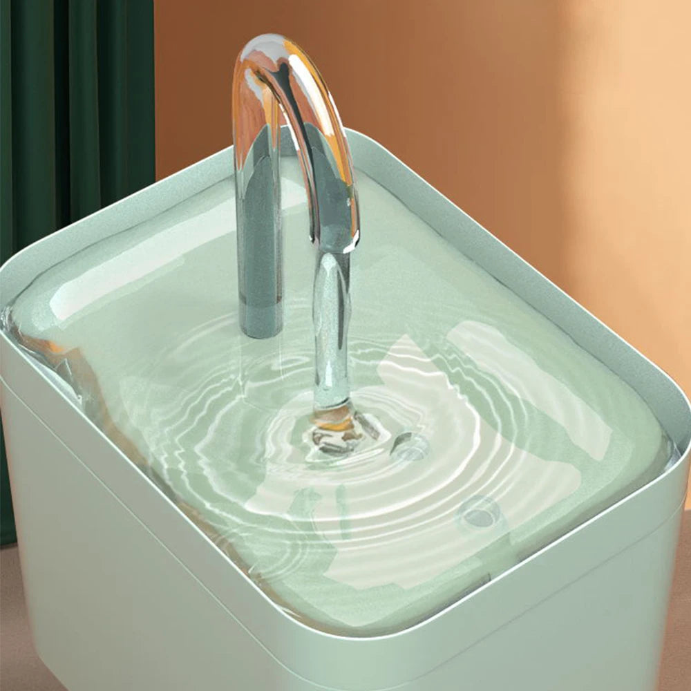 Cat Water Fountain Auto Filter Mute Cat Dog Drinker
