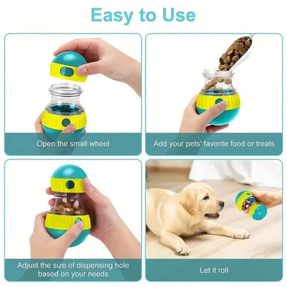 Lenovo Pet Supplies Slow-Feed Rolling Food-Dispensing Ball