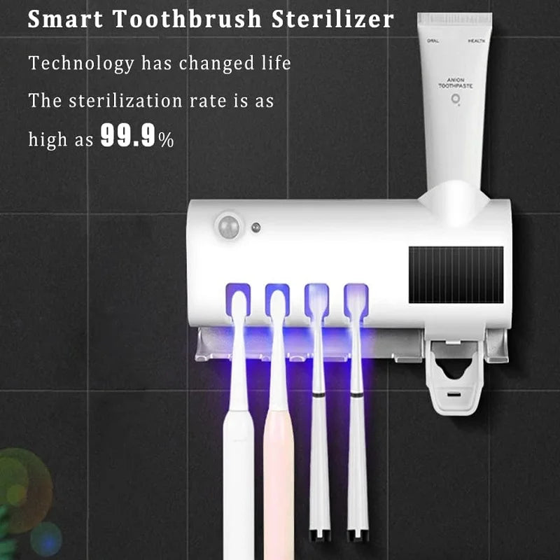 Smart UV Light Toothbrush Sterilizer Family Toothbrush Cleaner