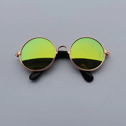 Lovely Vintage Round Cat Sunglasses Reflection Eye wear essories