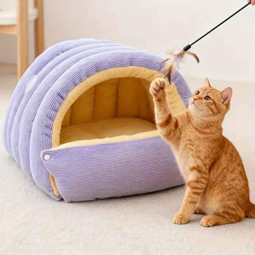 Winter Warm Cat Bed Warm Pet House Pet Sleeping Nest