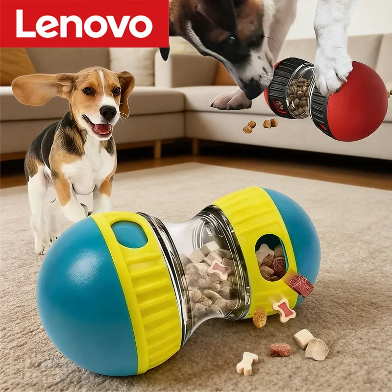 Lenovo Pet Supplies Slow-Feed Rolling Food-Dispensing Ball