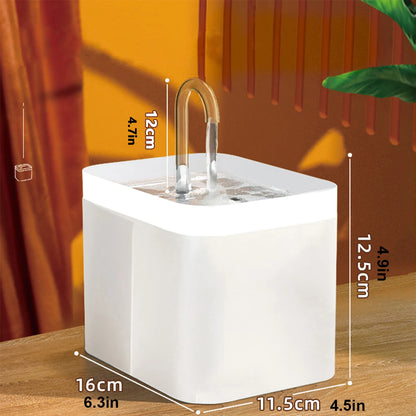 Cat Water Fountain Auto Filter Mute Cat Dog Drinker
