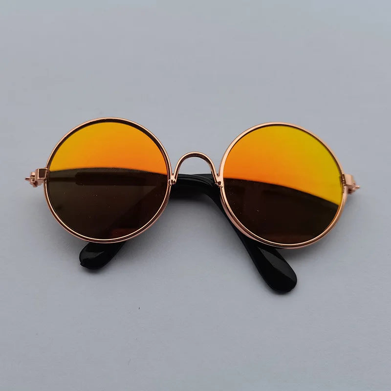 Lovely Vintage Round Cat Sunglasses Reflection Eye wear essories