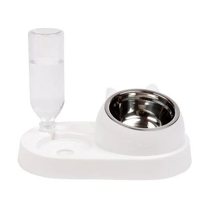Cat bowl cat water dispenser dog double bowl